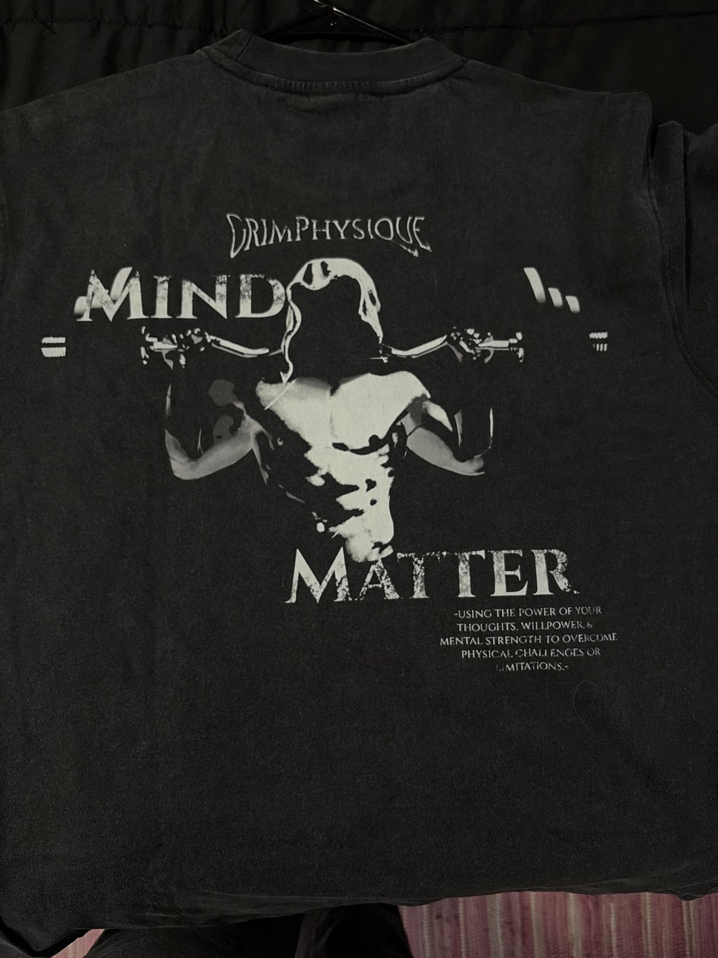 MIND OVER MATTER- ‘RESOLVE’ BLACK