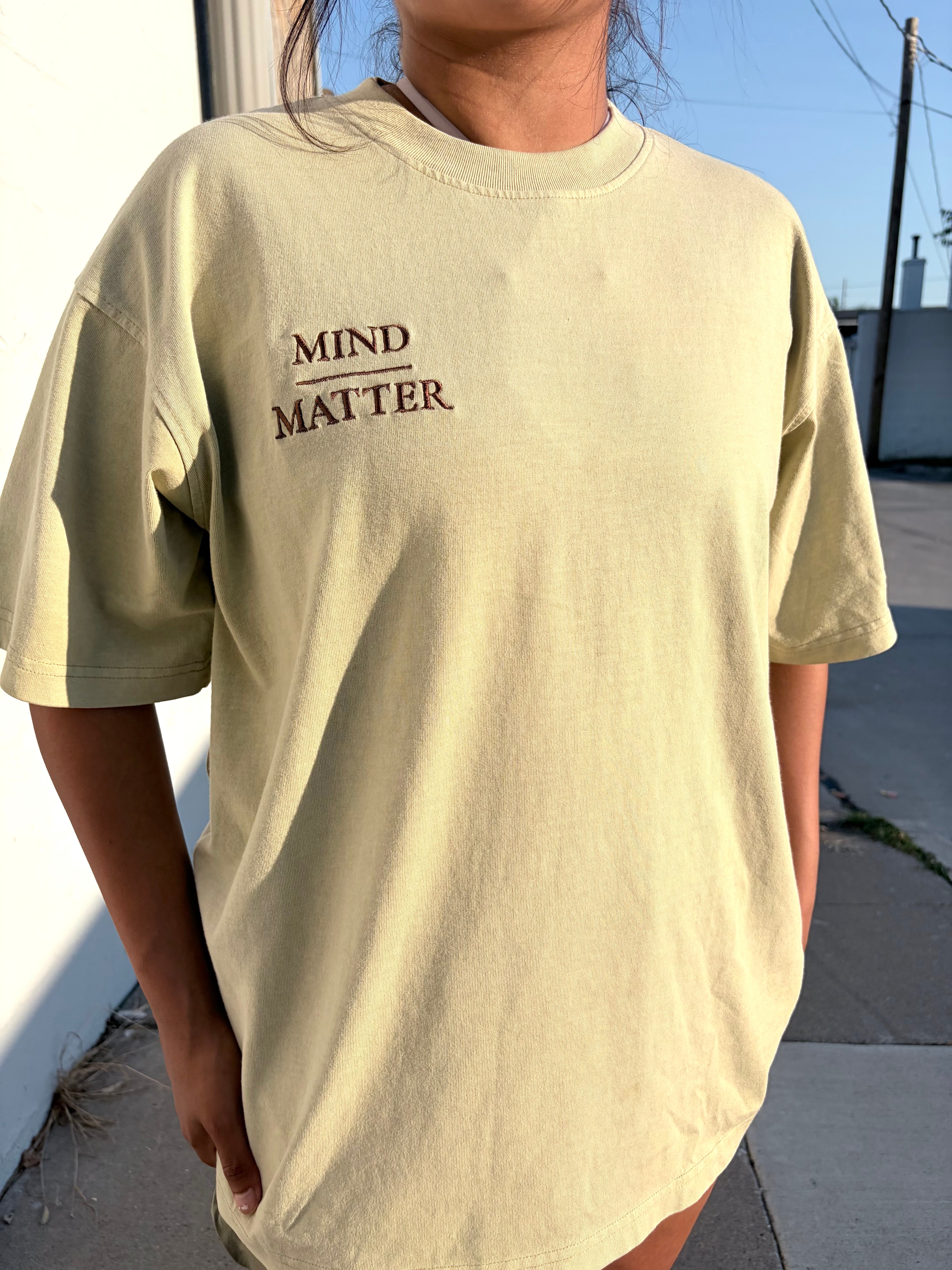 MIND OVER MATTER - Desert Sage Tee